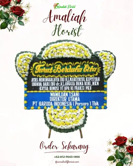 Papan Bunga Duka Sroyo